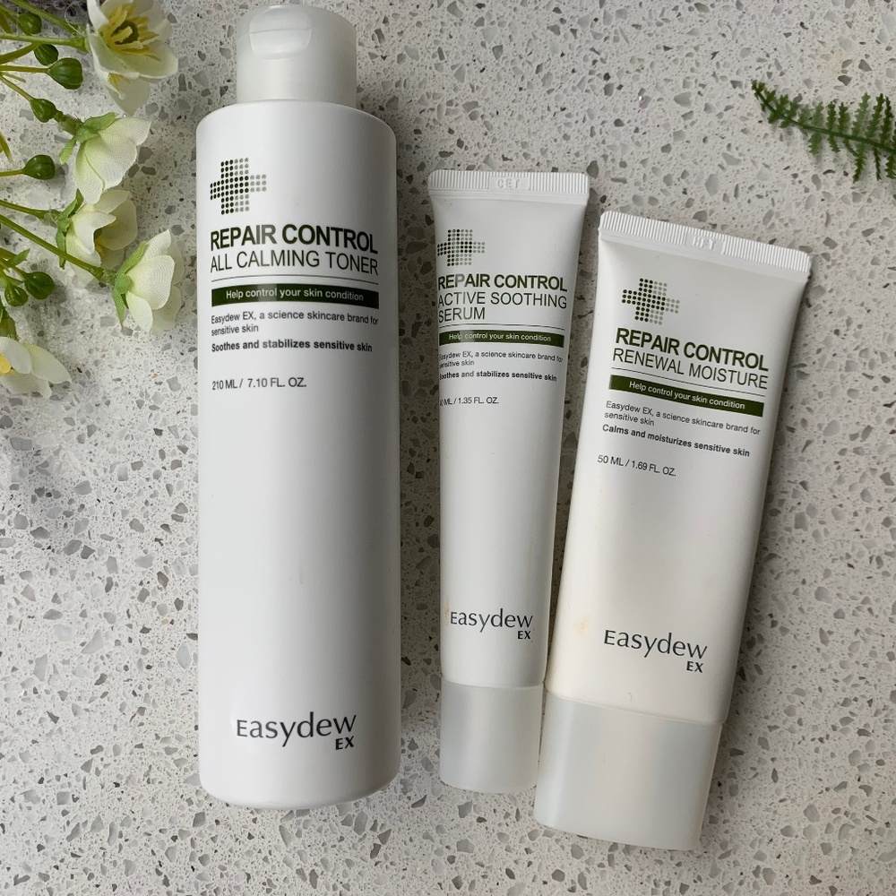 Easydew Repair Skincare(toner, serum, moisturizer)